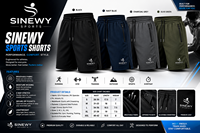 Shorts en maille pour homme, imprimé nuages bleus, taille élastique, respirants, décontractés, avec logo imprimé par sublimation sur le devant