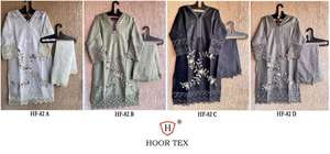 Elegante XL 42 Seda Paquistaní Shalwar Kameez Traje Estirable Algodón Fondo Pesado Organza Dupatta Elegante Ropa India - Product Image 6