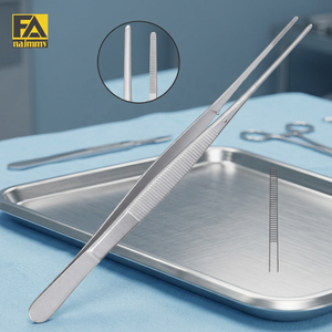 Pinzas Quirúrgicas Rectas con Puntas Dentadas para Uso Médico, Precio al por Mayor, Último Modelo, Instrumentos de Venta Caliente - Product Image 2