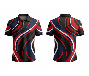 ผู้ผลิตเสื้อโปโลแบบซับลิเมชั่น OEM ODM ตามสั่ง  งานเย็บทนทาน สำหรับผู้ชาย ผู้หญิง และเยาวชน แห้งเร็ว ระบายอากาศได้ดี เหมาะสำหรับการเล่นกีฬา - Product Image 2