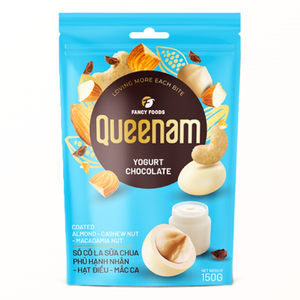 Mejor Fabricante Mayorista de Dragees de Yogur Recubiertos de Chocolate con Almendras, Anacardos y Nueces de Macadamia 150G HALAL Servicio OEM/ODM Buen Precio - Product Image 1