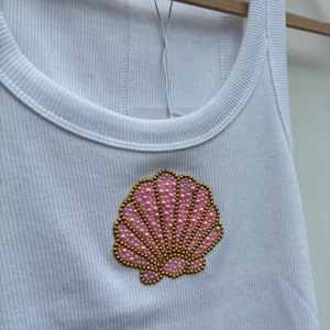 Blusa Elegante y Transpirable con Bordado a Mano y Cuentas, Estilo Vintage con Diamantes Brillantes, para Fiesta Otoñal, Talla Grande, Corta - Product Image 1