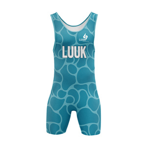 Traje de Lucha Libre Personalizado para Hombre Adulto, 100% Poliéster, Elástico en Cuatro Direcciones, Ligero, Transpirable, de Secado Rápido, para Artes Marciales - Product Image 2