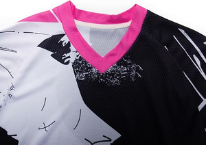 Jersey de Motocross Personalizado para Hombre y Mujer, Secado Rápido, Transpirable, Ligero, Equipo de Protección para Carreras Todoterreno, OEM Privado - Product Image 3