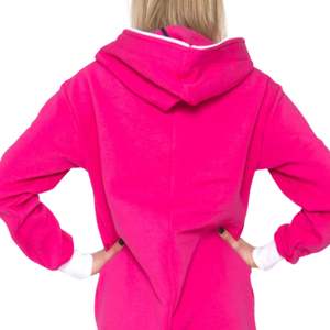 ชุดจั๊มสูทแฟชั่นฤดูใบไม้ร่วงฤดูหนาวแบบมีฮู้ด แขนยาว สไตล์คลาสสิก ชุดนอนลำลองสำหรับผู้หญิง - Product Image 4