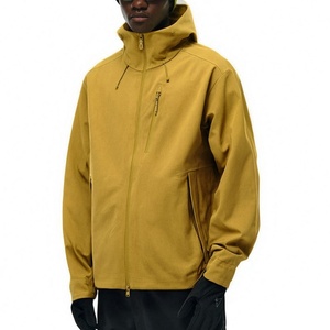 เทคแวร์เสื้อแจ็คเก็ตกันน้ำกันลมสำหรับผู้ชายแบบลำลองคอตั้ง 6XL - Product Image 5