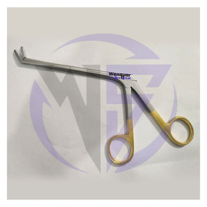 Surgical Microsurgery Alligator Endodontic Forceps Gold <b>Ring</b> <b>Stainless</b> <b>Steel</b> Instrument Made By Wenquar Sale Items - Product Image 2