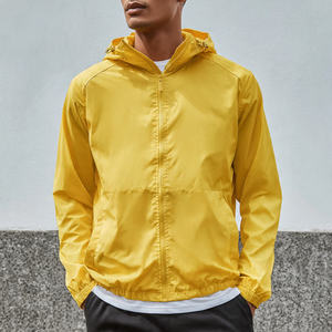 <b>Men's</b> Casual Slim Fit Coated Canvas Stand Collar Front Logo Soft Shell <b>Jacket</b> Polyester/Nylon - Product Image 2