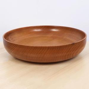 Bol en bois artisanal fait main, rustique, en bois naturel non traité, plat de service pour fruits, collations, salades, cuisine, table, salle à manger, décoration classique - Product Image 2