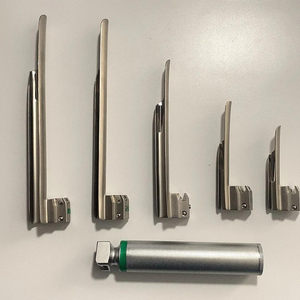 Équipement d'anesthésie vétérinaire, laryngoscope manuel Miller, acier inoxydable argenté, certifié CE, garantie de 3 ans - Product Image 6
