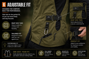 Nuevo Chaleco de Entrenador de Perros K9 Personalizado 2026, Reversible, Transpirable, Impermeable, con Cremallera, Multifuncional, Unisex, para Exteriores, de Poliéster - Product Image 5