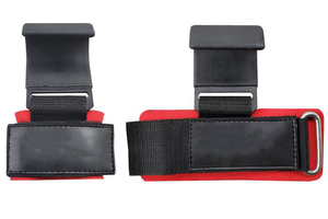 Ganchos de Levantamiento de Pesas Antideslizantes Ajustables al por Mayor con Soporte para Muñeca, Ganchos de Potencia para Entrenamiento Físico, Precio Económico, OEM - Product Image 4
