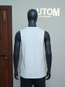 Débardeur de sport pour homme, sans manches, respirant, léger, tissu extensible, idéal pour le sport et la course à pied - Product Image 4