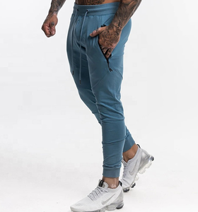Pantalon de jogging pour homme à séchage rapide, motif uni, haute qualité, pour entraînement, musculation et sport - Product Image 1