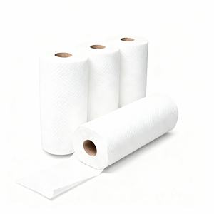 Rouleaux de papier essuie-tout ultra-épais 4 plis, nettoyage intensif pour la graisse et les salissures, logo et emballage personnalisés OEM disponibles - Product Image 1