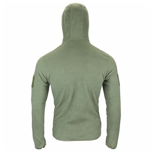 Sweat-shirt à capuche vert olive pour homme, coupe classique, en molleton, avec poches, vêtement décontracté pour l'automne - Product Image 2