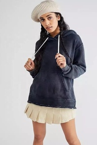 Pull à capuche décontracté à manches longues pour femme, nouveau Design, couleur dégradée - Product Image 6