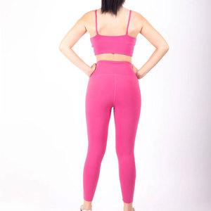 Conjunto de Yoga de Cintura Alta, Ropa Deportiva Activa para Gimnasio, Ajuste Delgado, Impresión de Logotipo Personalizado, de Alta Calidad, a la Moda, con Buen Servicio y Precio Razonable - Product Image 4