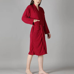 Albornoces Largos Ajustados para Mujer al por Mayor / Albornoces Largos de Invierno de Lujo y Calidad para Mujer al por Mayor - Product Image 3