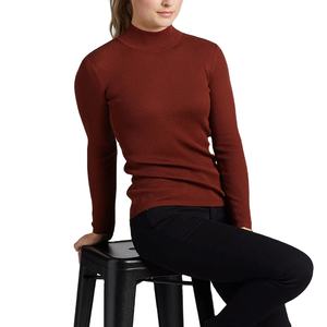 Sweat à col montant personnalisé | Pull à col haut pour hommes et femmes à manches longues - Product Image 1