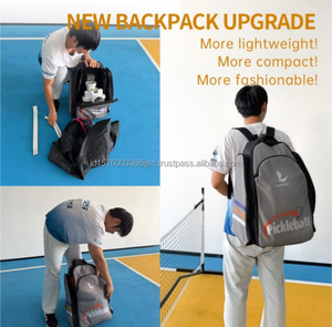 ตาข่ายซ้อมพิคเคิลบอลแบบพกพา Guardian Gen2 รุ่นรักษ์โลก 40 รู พร้อมเครื่องยิงลูกปรับระดับได้ สำหรับฝึกซ้อมในร่มและกลางแจ้ง - Product Image 5