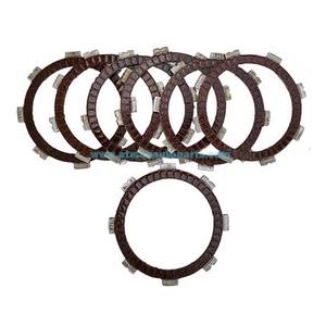 KIT DE PLACAS DE FRICCIÓN 36AA4016 RE 205 compatible con piezas de rickshaw BAJAJ RE Compact Maxima SixS D4S D4C - Product Image 1