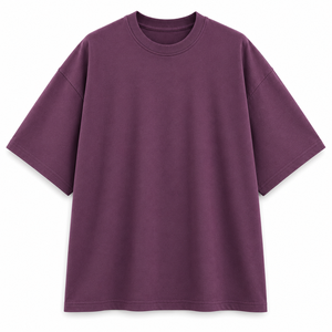 Camiseta de Algodón Extra Grande Personalizada para Hombre, Cuello Redondo, Manga Corta, Estilo Urbano Informal - Product Image 1