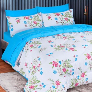 ชุดเครื่องนอนผ้าฝ้ายพิมพ์ลายตามสั่ง ดีไซน์ทันสมัย จากโรงงานผู้ผลิตชั้นนำ 4 ชิ้น ลายเรียบ กันน้ำ 300 เส้นด้าย - Product Image 4