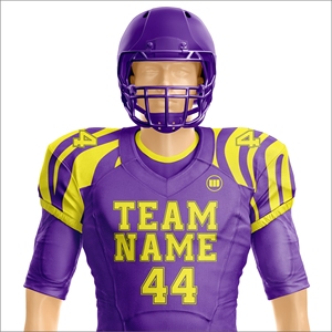 Custom American Football Uniform Set Premium Sublimated Jersey And <b>Pants</b> High Quality Teamwear Manufacturer - Product Image 4