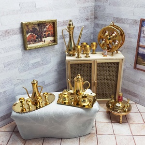 Miniatura 1:12 casa de muñecas Unisex DIY Chill out Drinking Room muebles PC juguetes para todas las edades - Product Image 6