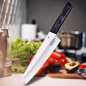 Couteau de chef professionnel fabriqué par un fabricant professionnel, en acier inoxydable, outil de cuisine et de maison, manche noir, 12 pouces - Product Image 6