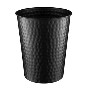 Trash Can Stainless Steel Cylindrical Paper Basket Open Top Minimalist Style Indoor Household Waste <b>Bin</b> For <b>Office</b> - Product Image 6