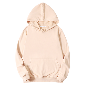 Sweat-shirts à capuche en velours surdimensionnés avec fermeture éclair, logo personnalisé, 420 g/m², haute qualité, pour hommes, blanc uni, hiver - Product Image 2