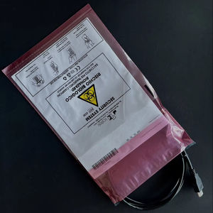 Bolsas de Seguridad para Muestras Biológicas Peligrosas de LDPE, para Transporte de Muestras Médicas, con Cierre Impreso en Huecograbado y Bolsa para Documentos - Product Image 1