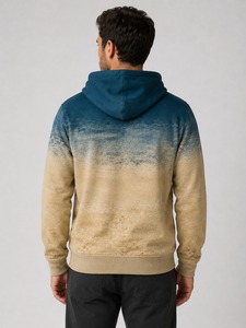 Sweat-shirt à capuche zippé personnalisé pour homme, mélange de coton, fermeture éclair intégrale, vêtements de sport décontractés pour l'extérieur, veste à capuche, nouveau style du fabricant - Product Image 5