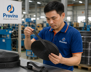 Cinta de Poliéster de Calidad Consistente en Rollo de 25 mm para Fabricación de Bolsas, Producción OEM Personalizada, Proveedor de Fábrica - Product Image 3