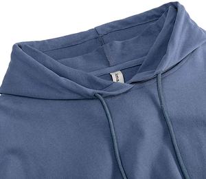 Crop top running ensemble ensemble Manches Longues % 100 coton MINCE À Manches Longues CropTop plussize à capuche femmes crop top Pas Cher prix - Product Image 3