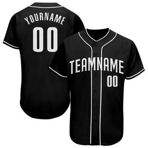 Wholesale Direct Manufacturing Industry Custom Black <b>Neon</b> <b>Green</b>-White Authentic Baseball Jersey - Product Image 3