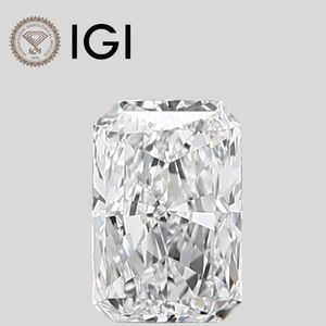 Diamante Radiante Cultivado en Laboratorio de 1.04 Quilates, Color D, Claridad VS1, Certificado IGI - Product Image 1