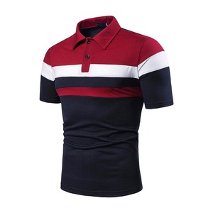 Camiseta de Golf Sublimada con Logotipo Personalizado OEM a Precio de Mayoreo, Camiseta de Hombre de Tela de Alta Calidad, Transpirable, para Verano - Product Image 3