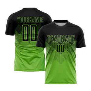 Uniforme de Fútbol de Manga Corta Unisex para Adultos, Personalizable con Nombre de Equipo, 100% Poliéster, Impresión por Transferencia de Calor de Alta Calidad, Elástico - Product Image 4