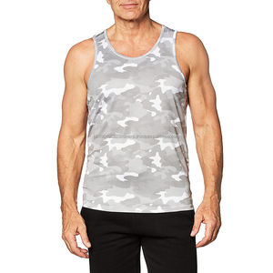   Camisetas sin mangas de color liso para hombre 2026, chaleco de gimnasio para entrenamiento muscular, camiseta sin mangas de verano para correr, venta al por mayor - Product Image 2