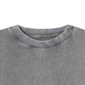 เสื้อยืดโอเวอร์ไซส์ผู้ชายรุ่นใหม่ปี 2026 ผ้าฝ้าย 100% ระบายอากาศได้ดี เป็นมิตรกับสิ่งแวดล้อม OARH INT INDUSTRY แขนสั้น สีพื้น แห้งเร็ว มีหลายขนาด - Product Image 5