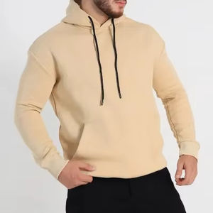 Sudadera con capucha de media cremallera para hombre, nueva colección 2025, informal, de invierno, 100% algodón, en amarillo, verde, rosa y naranja. - Product Image 1