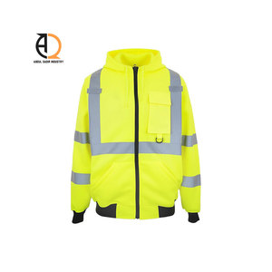 Chaqueta de Seguridad Reflectante, Ropa de Trabajo Industrial, Chaqueta de Alta Visibilidad - Product Image 1