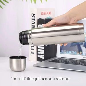 Tazza Termica in Acciaio Inossidabile, Borraccia da Viaggio Isolata Sottovuoto per Bevande Calde o Fredde, Tumbler per Caffè - Product Image 2