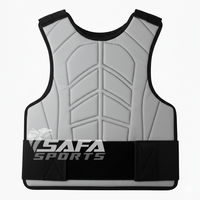 Protection corporelle pour paintball et airsoft, gilet tactique de protection thoracique, absorption des chocs élevée, ajustement réglable, rembourrage durable, OEM