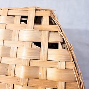 Cesta de Mimbre Estilo Vintage, Ideal para Picnic, Bolso Boho Chic y Decoración para Viajes a la Playa y Almacenamiento en el Hogar, de la India - Product Image 4