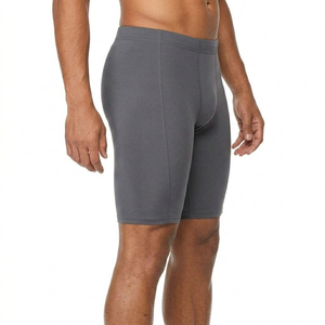 Shorts de sport pour hommes, bas de compression, haute élasticité, couche de base performante, respirants, pour la course et l'entraînement - Product Image 2