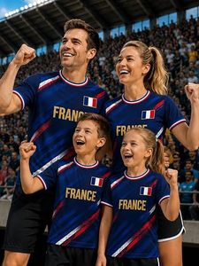 France Soccer Jersey Custom Name Number Personalized Football <b>Shirt</b> for Men Women Kid - Product Image 3